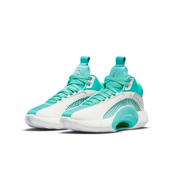 Кроссовки guo ailun x 35 Air Jordan, зеленый — фото 3