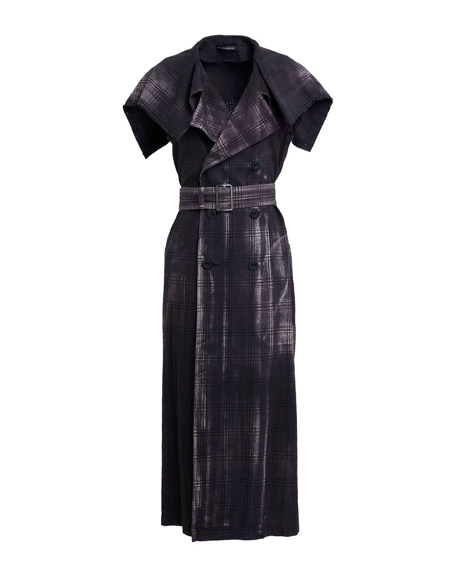 

Тренчкот Yohji Yamamoto, угольно-серый