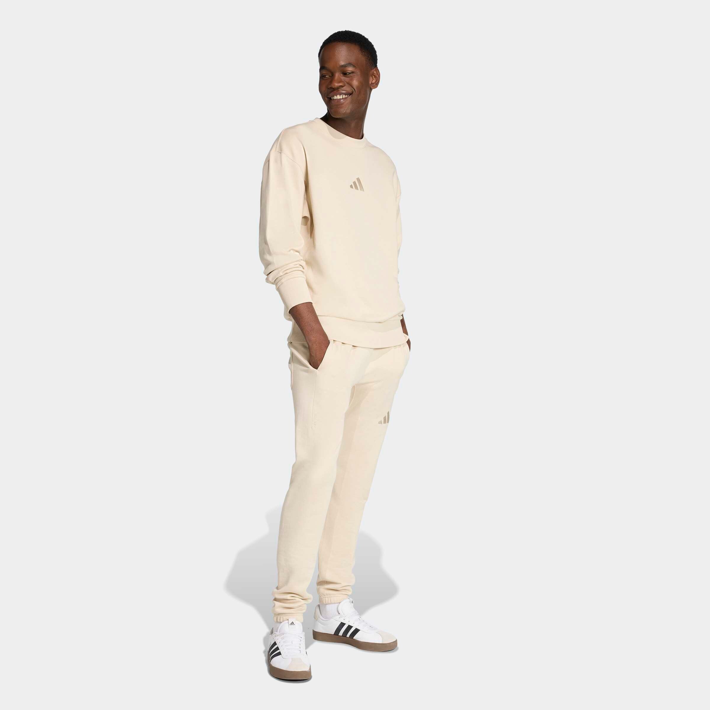Adidas Sportswear Узкие спортивные штаны 'All Szn' в цвете Cream — фото 4