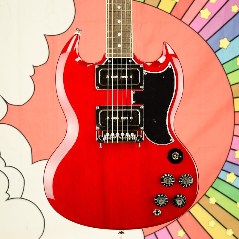 

Электрогитара Epiphone Tony Iommi SG Special, Cherry Gloss Finish, Hardcase