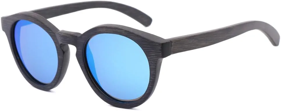 

Деревянные солнцезащитные очки из бамбука, черные, винтажные, ретро, ​​поляризованные, с защитой от УФ-излучения UV400, подходят для женщин и мужчин UJNHGQ, C1