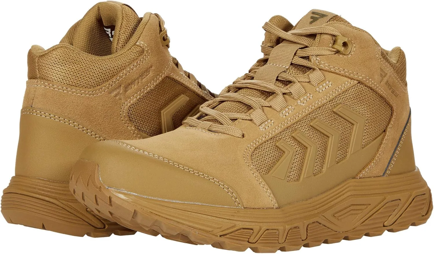 Мужские военные и тактические ботинки Bates Rush Mid Shield Vent, цвет Coyote