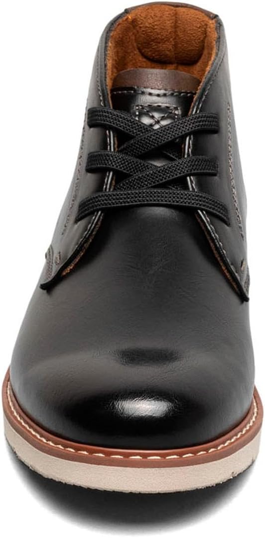 Ботинки Florsheim для мальчиков, Vibe Plain Toe Chukka - для маленьких и больших детей, черный — фото 3