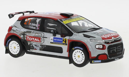 

Ixo Models Citroen C3 R5 #21 Rallye Эстония 2020 1:43 Ram761