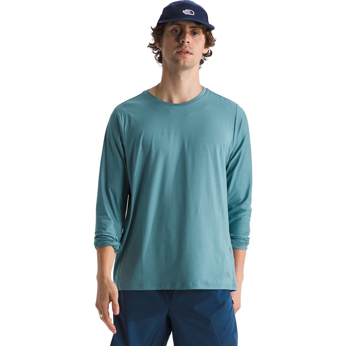 

Длинный рукав с круглым вырезом Dune Sky The North Face, синий