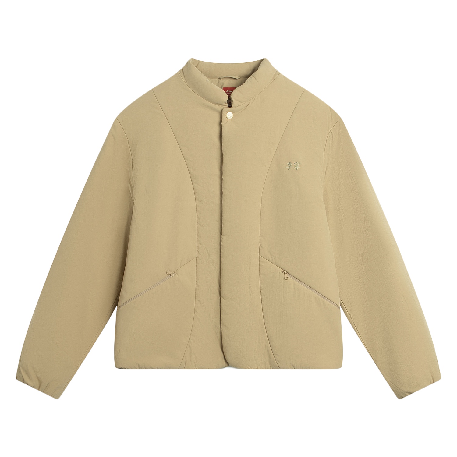 

LINING Спортивная куртка пуховик, Flower Beaver Khaki