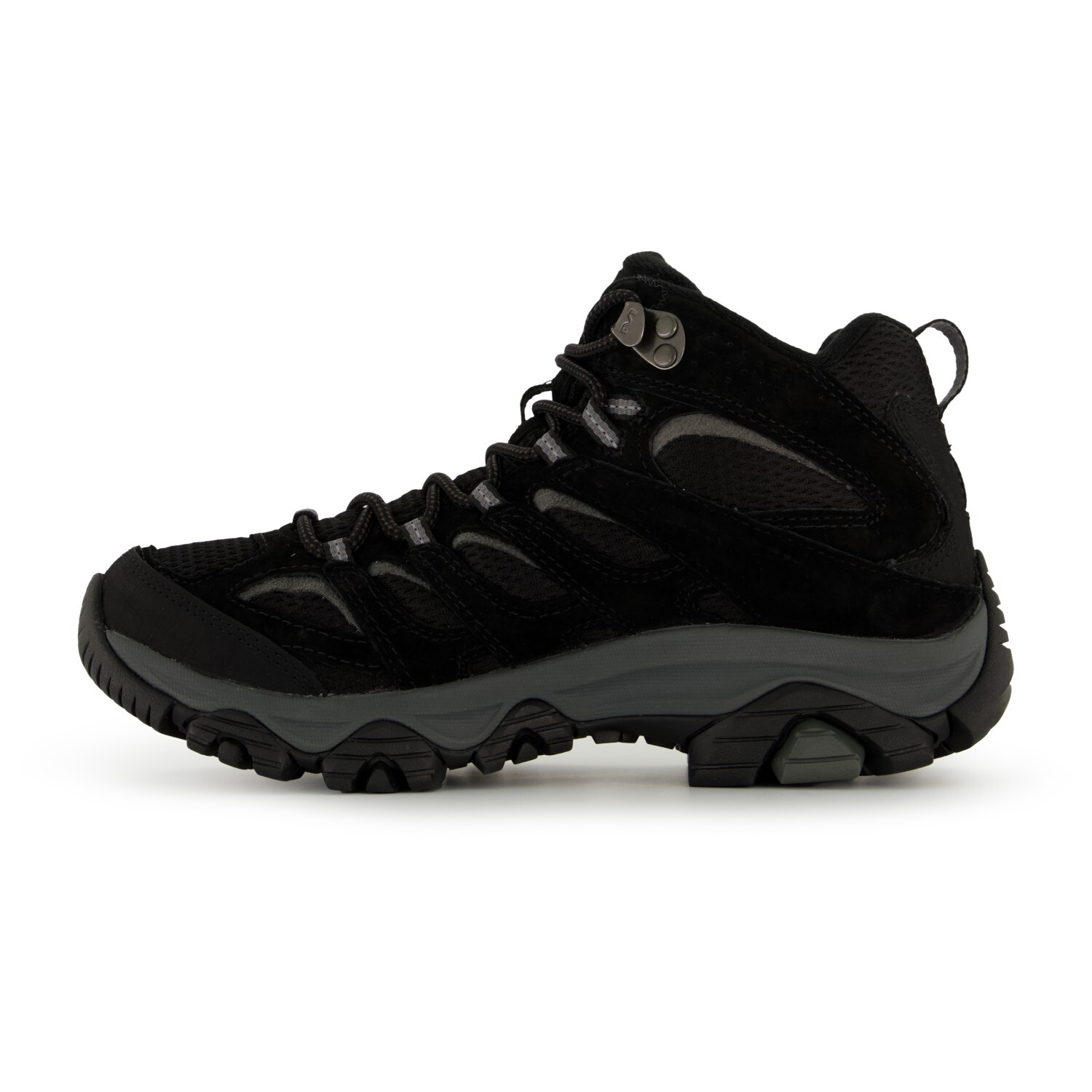 Ботинки женские Merrell Women's Moab 3 Mid GTX для туризма, черный/серый — фото 4