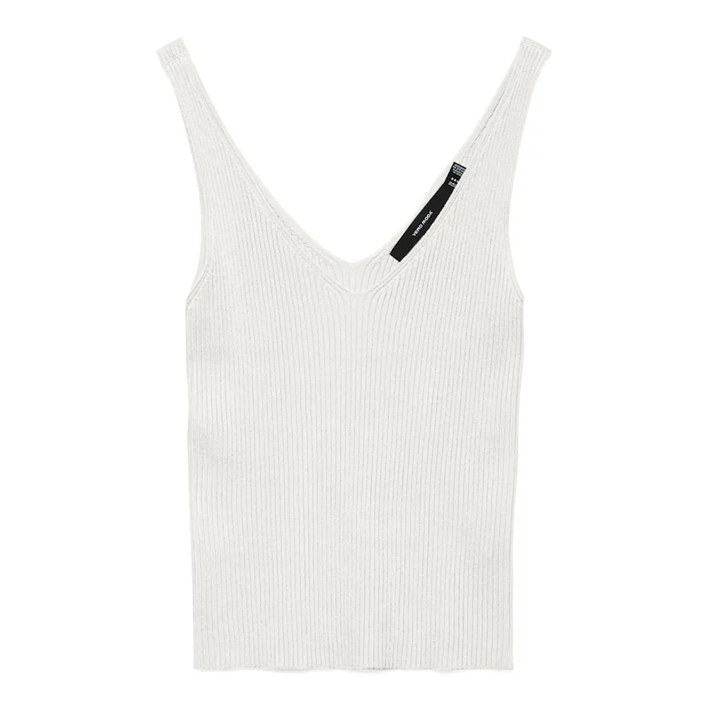 

Футболка без рукавов Vero Moda Glory Rib, белый