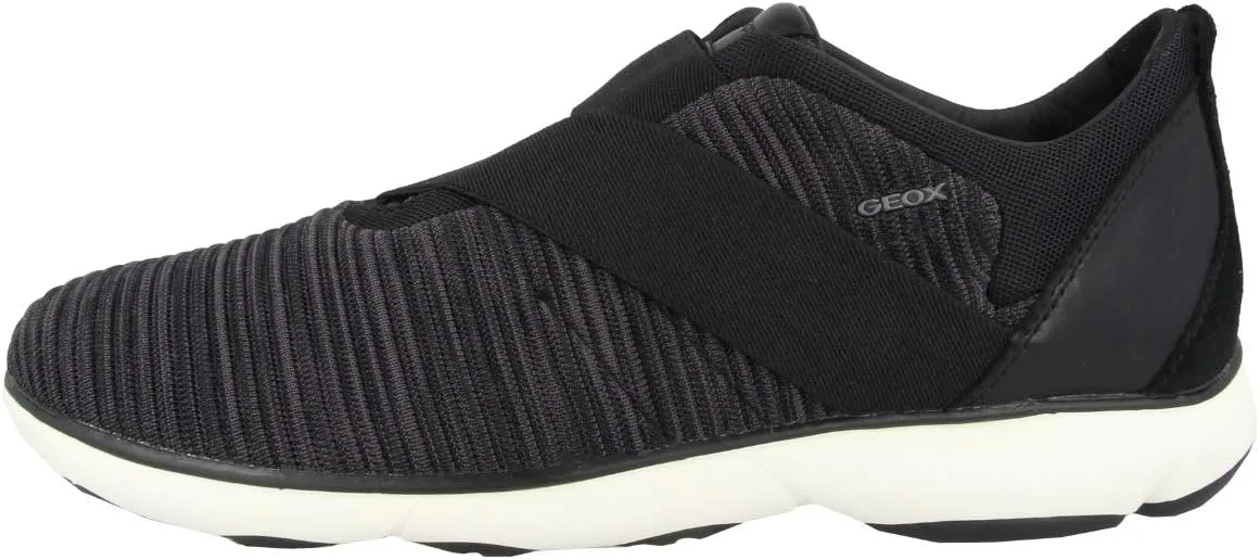 Кроссовки Geox Boys' U Nebula D, черный/серый