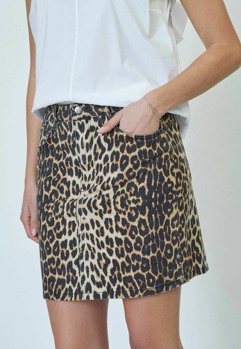 

Юбка-карандаш LeoCC - Mini skirt Co'couture, черный