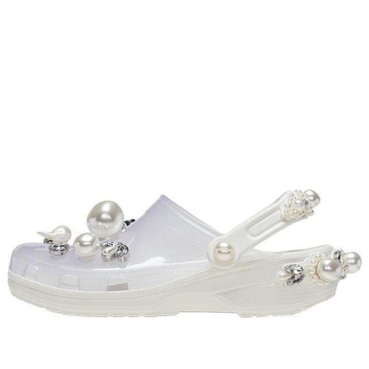 

Сандалии Crocs x Simone Rocha Classic Clog 'Translucent', бежевый