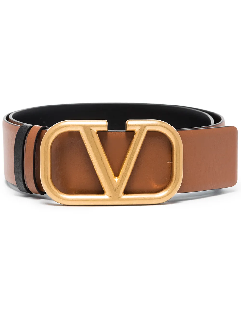 

Двусторонний ремень с логотипом VLogo Signature VALENTINO GARAVANI, коричневый