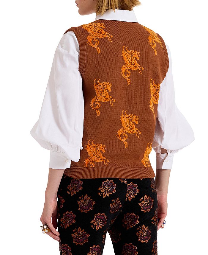 

Свитер Gryphos Gilet La DoubleJ, коричневый