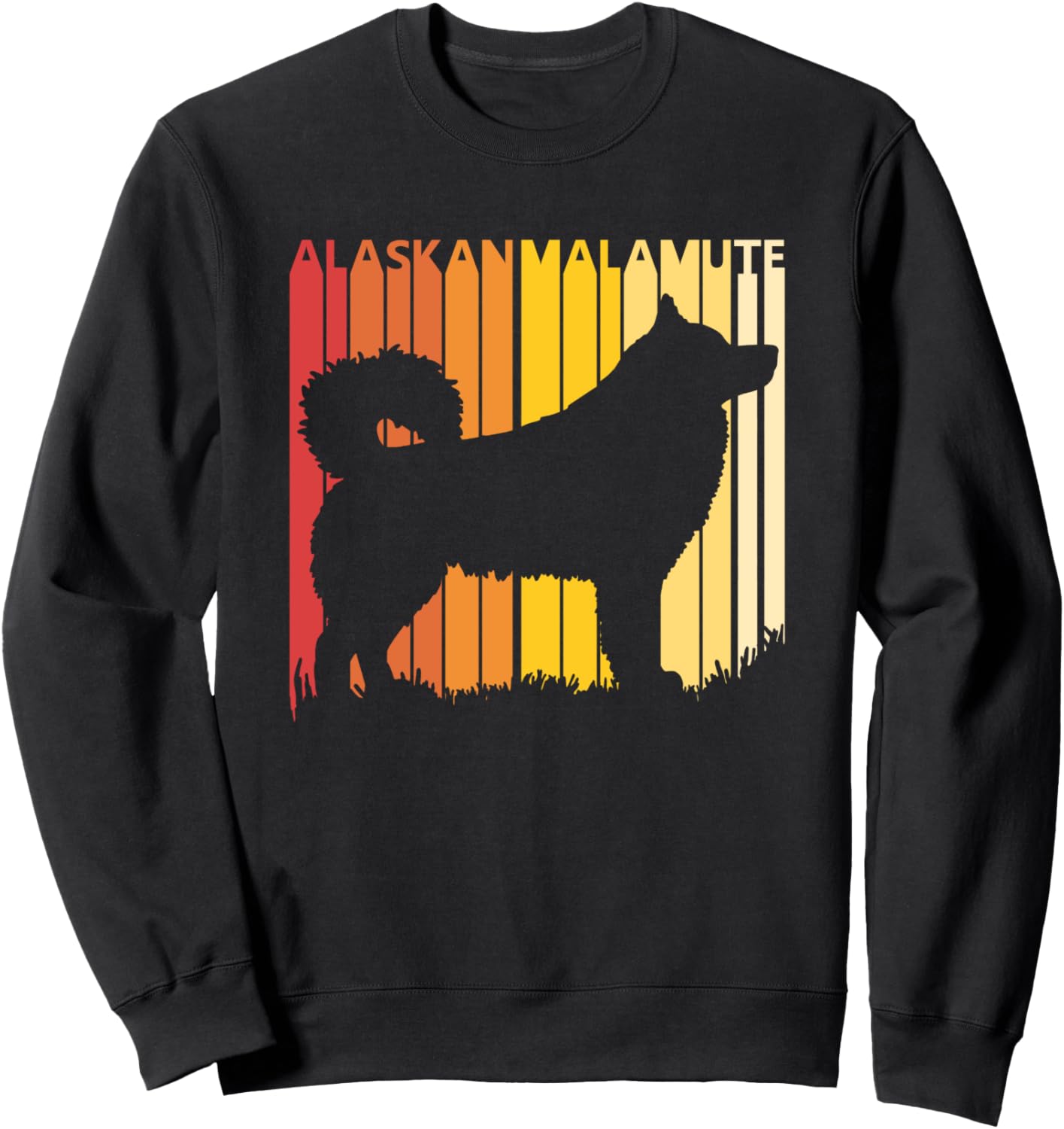 

Толстовка с изображением аляскинского маламута, владельца домашнего животного Cute Alaskan Malamute Accessories, черный