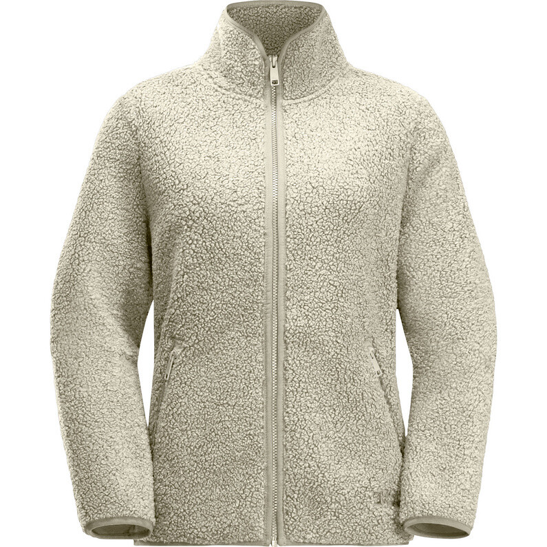 

Женский жакет с высокими завитками Jack Wolfskin, бежевый