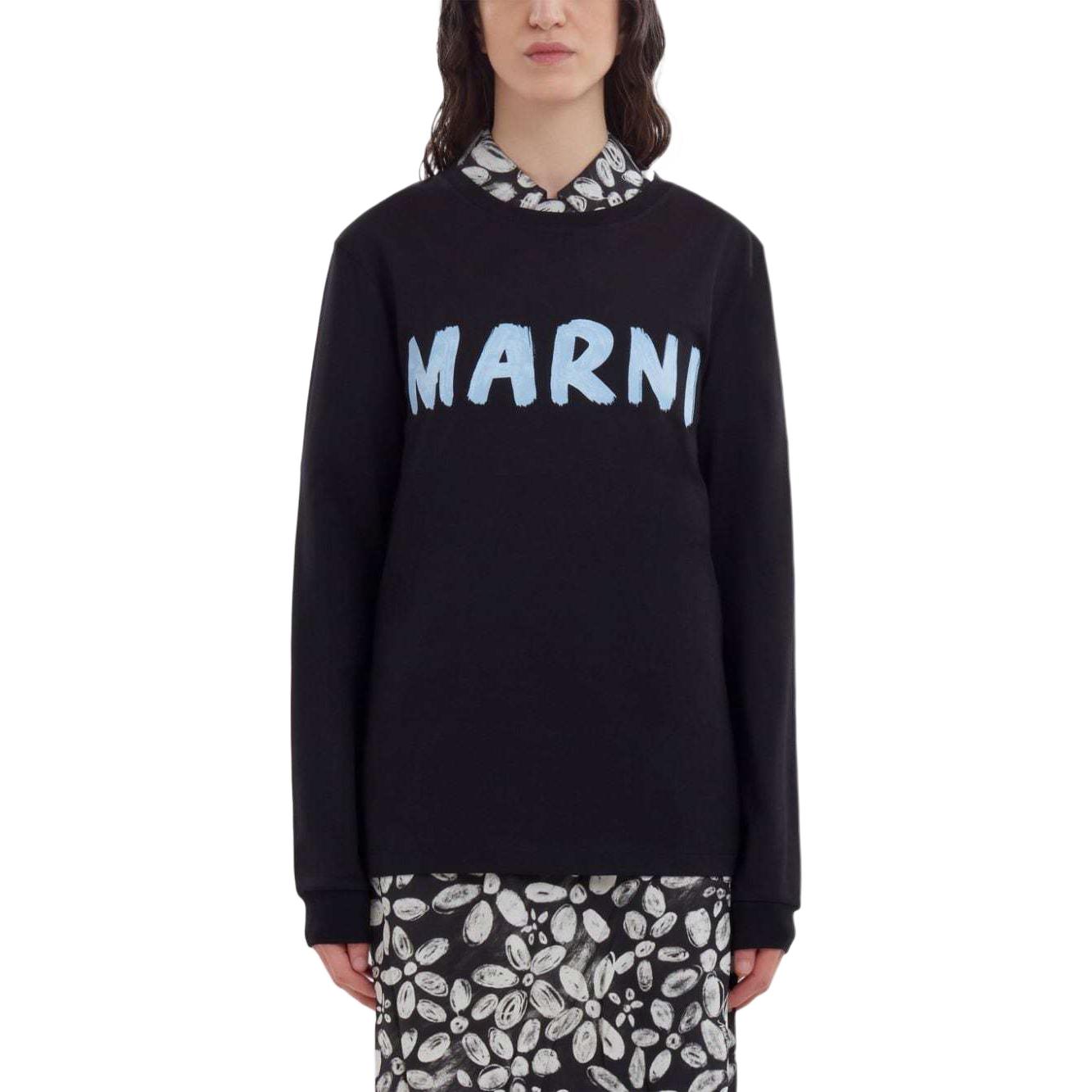 

Толстовка с логотипом MARNI, черный
