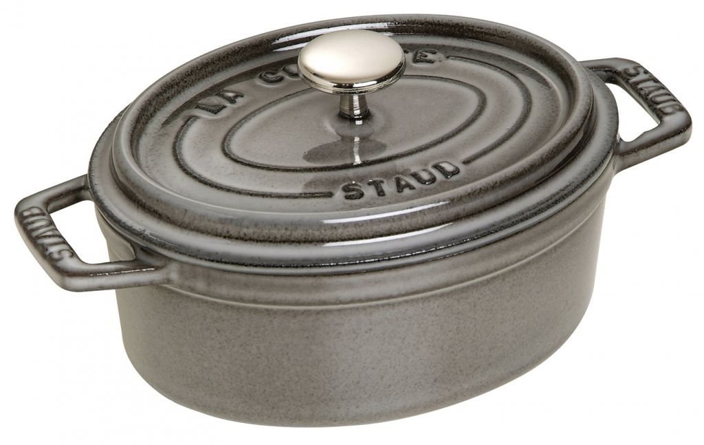 

Staub 1101718 Кокот овал 17 см графитовый серый