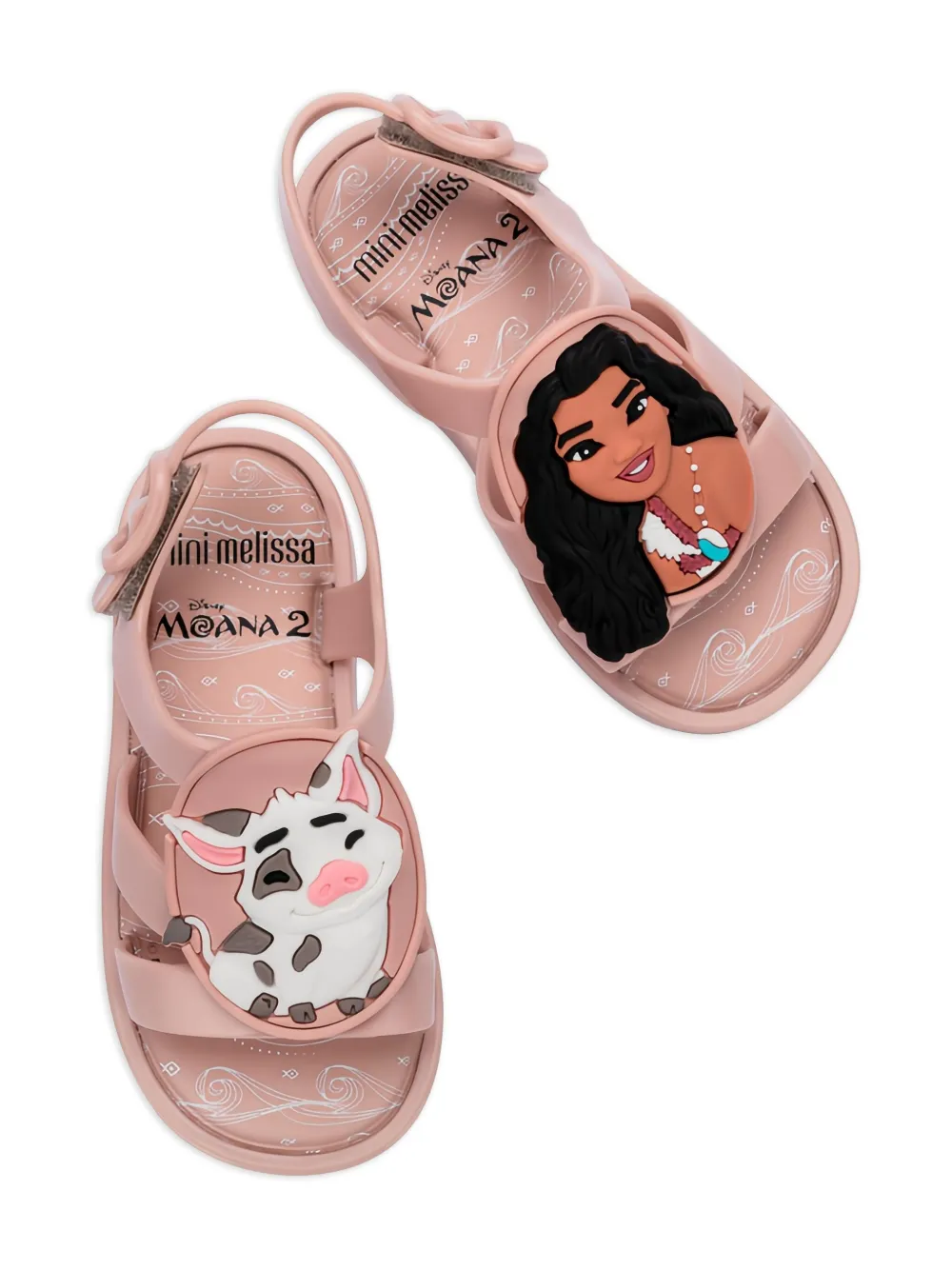 Сандалии Colorland Moana из коллаборации с Disney Mini Melissa, розовый — фото 3