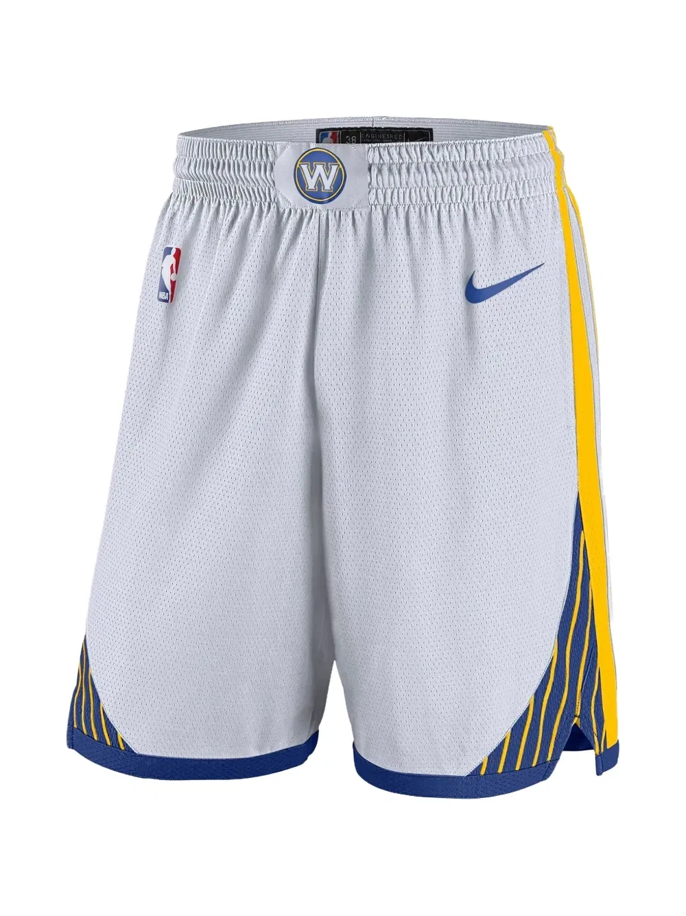 Шорты Swingman команды Golden State Warriors НБА Nike Kids, белый