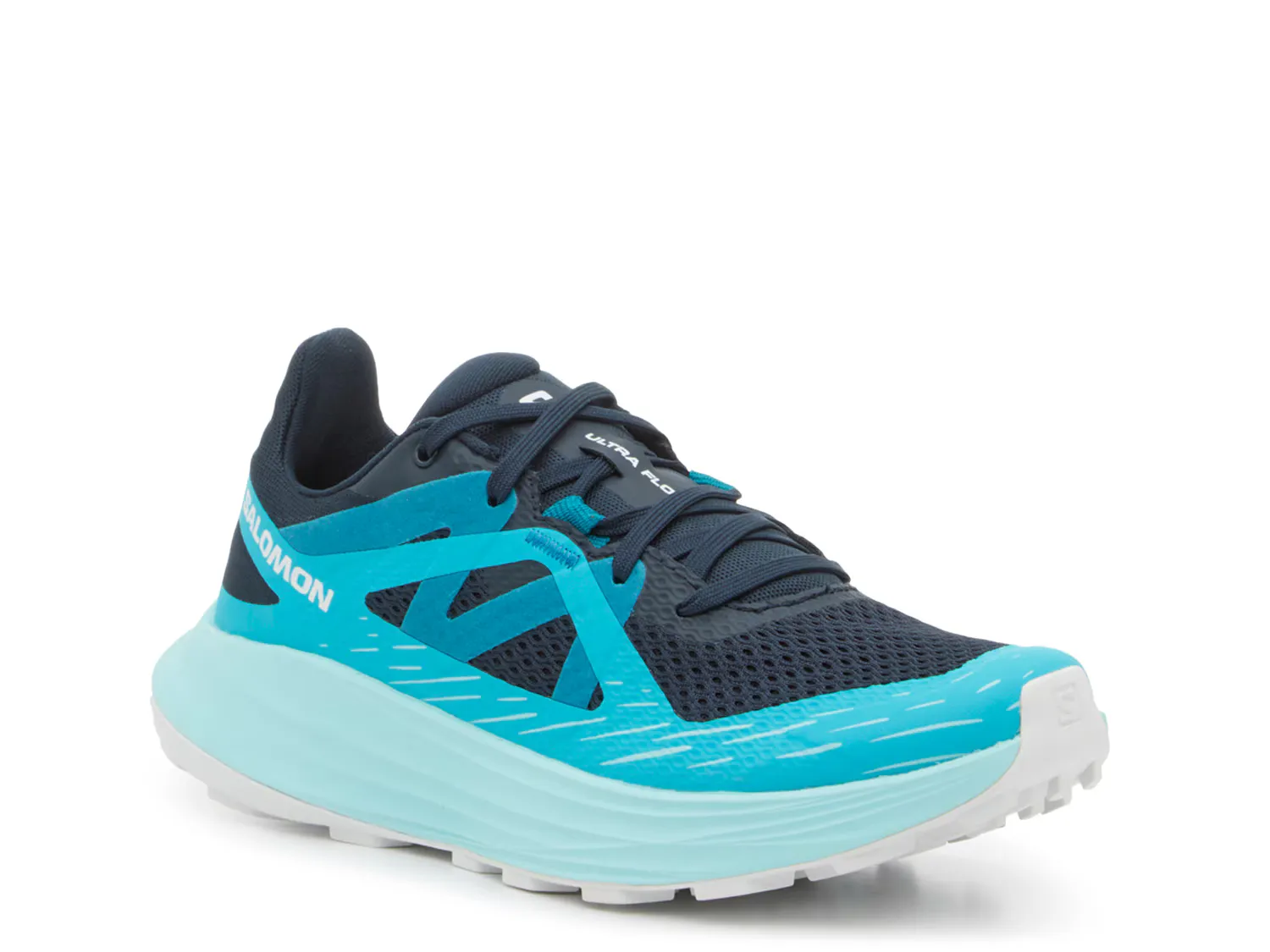 

Кроссовки Ultra Flow Trail Shoe Salomon, цвет carbonnavy_peacockblue