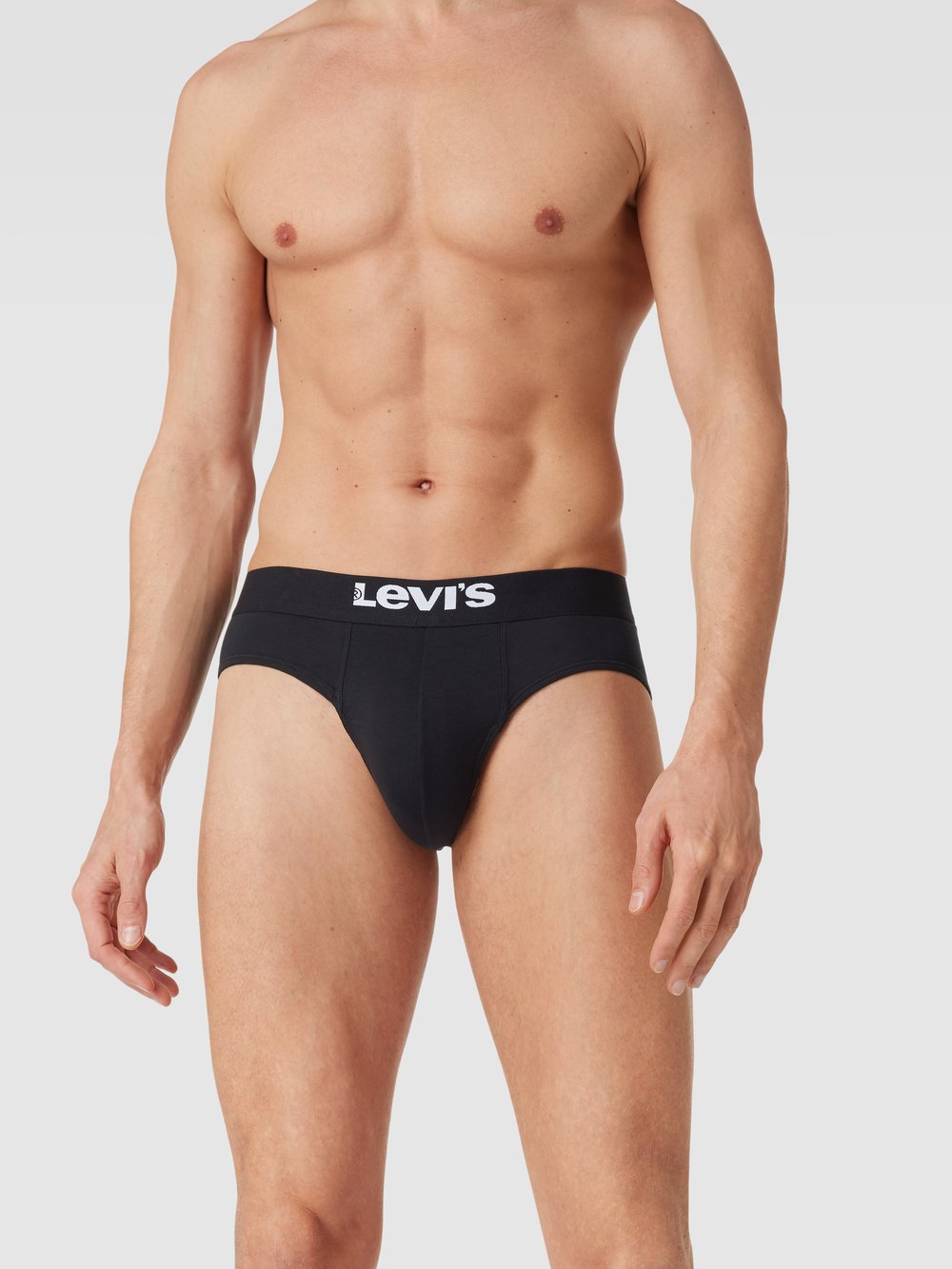

Трусы с этикеткой, модель «SOLID BASIC» Levi's, черный