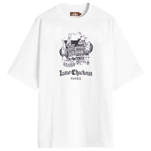 

Футболка Гранд-отеля Late Checkout, белый