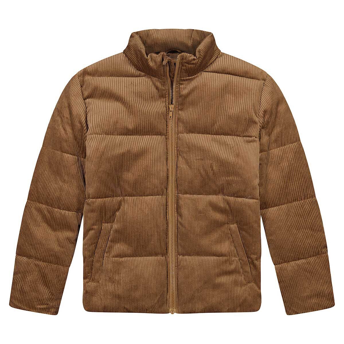 

Вельветовый пуховик свободного кроя Urban Classics, цвет Toffee