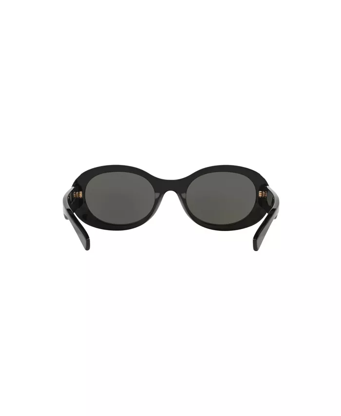 Женские овальные солнцезащитные очки, GG1587S GC000137 Gucci, черный — фото 4