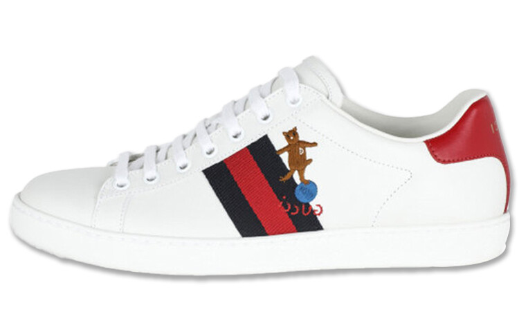 Кроссовки GUCCI Ace Skateboard Shoes Women's Low-Top White