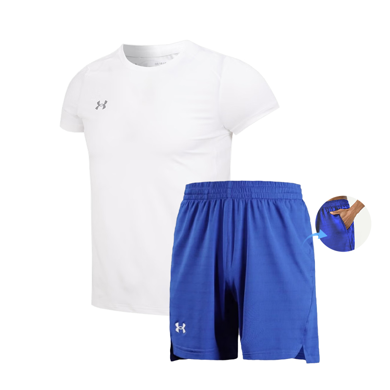 

Спортивный костюм Unisex Top+Shorts Under Armour, белый