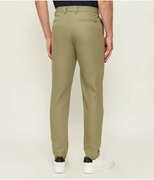 Брюки чинос P-Kaiton1 slim fit Boss, зеленый — фото 4