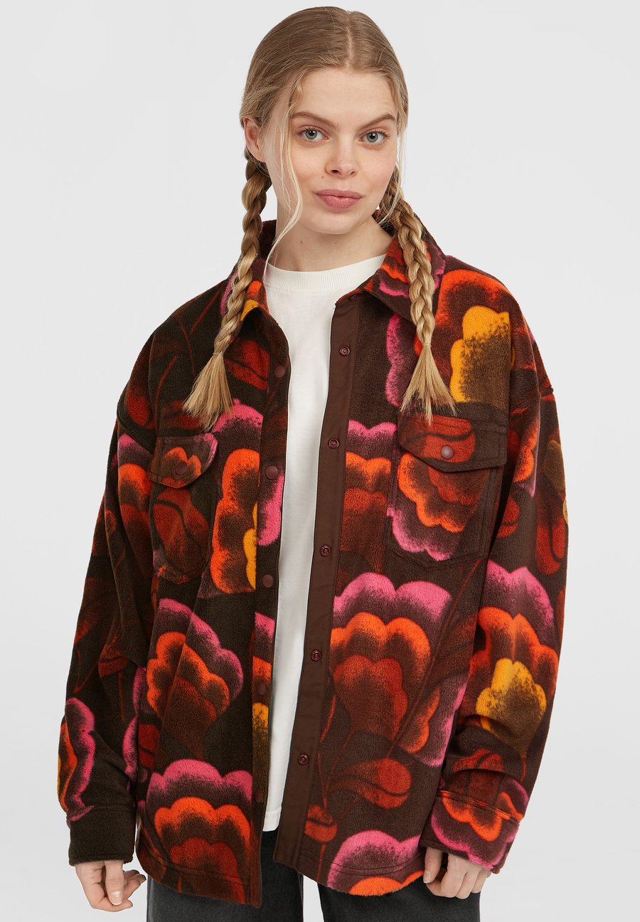 

Флисовая куртка O'Neill O'RIGINALS SUPERFLEECE SHIRT, Brown O'Riginals Flower/Brown