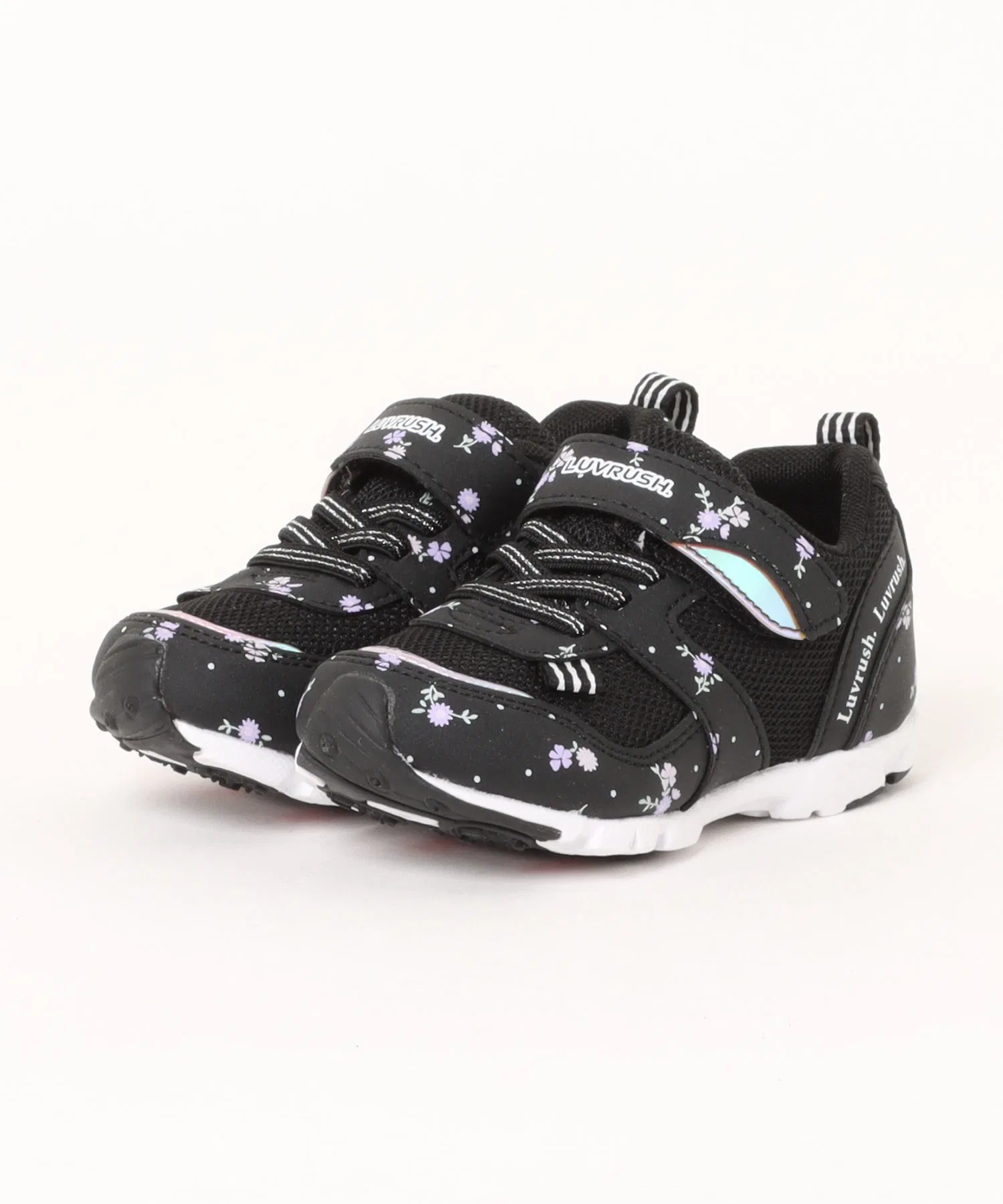 Детские кроссовки MOONSTAR ラブラッシュ7185 ABC-MART чёрные