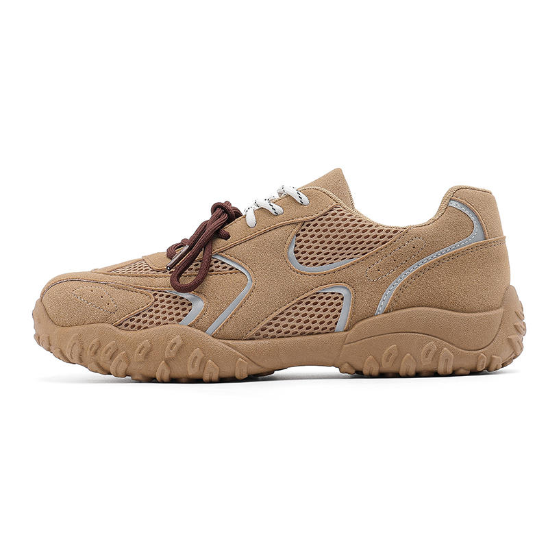 

Износостойкие дышащие низкие повседневные туфли для мужчин Magelly, Khaki