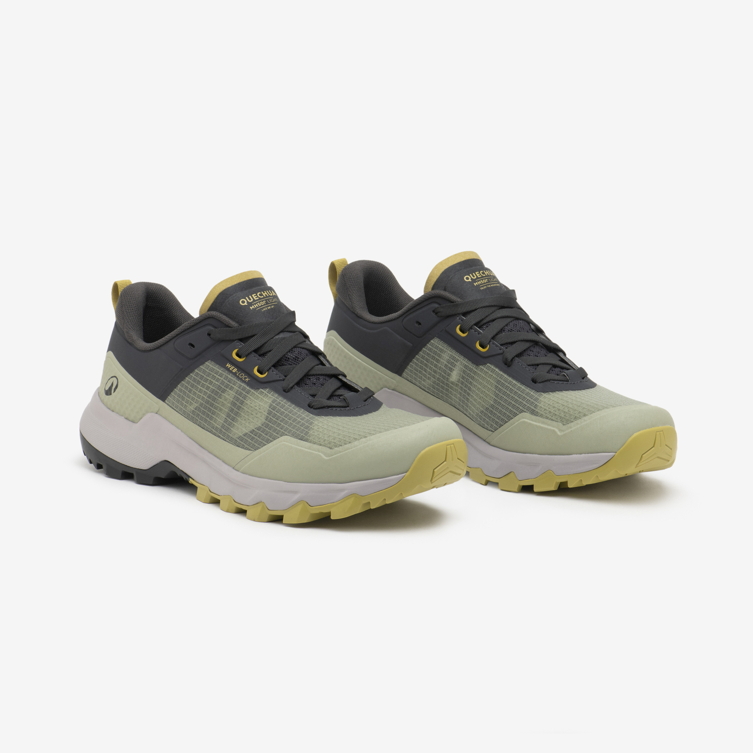 

Мужские лёгкие треккинговые ботинки Quechua MH500 LIGHT камуфляжные