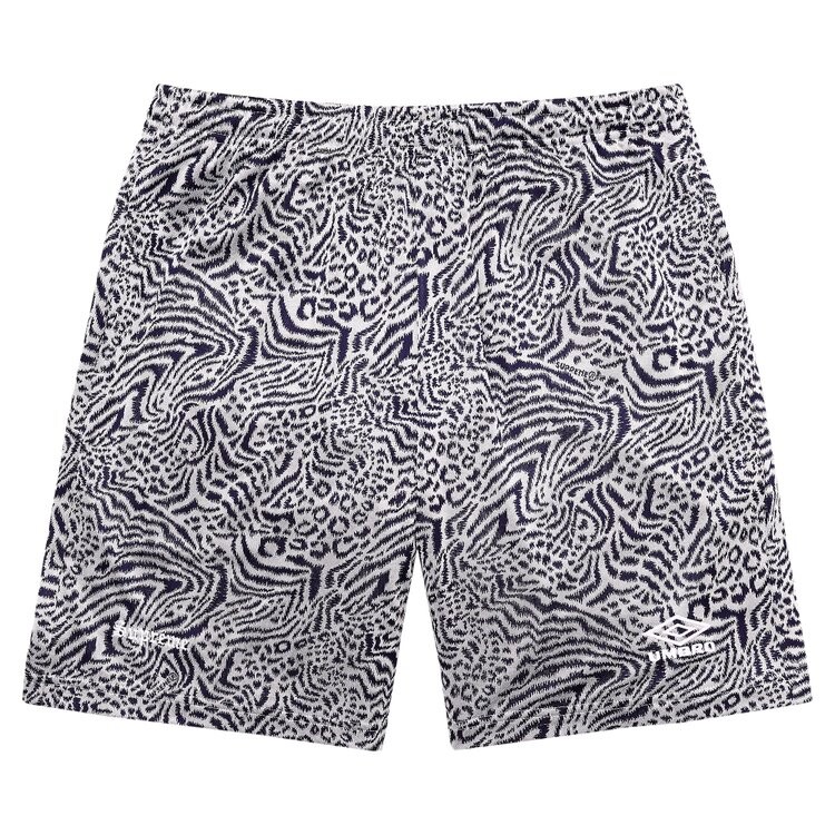 

Шорты Supreme x Umbro Jacquard Animal Print Soccer Short, синий