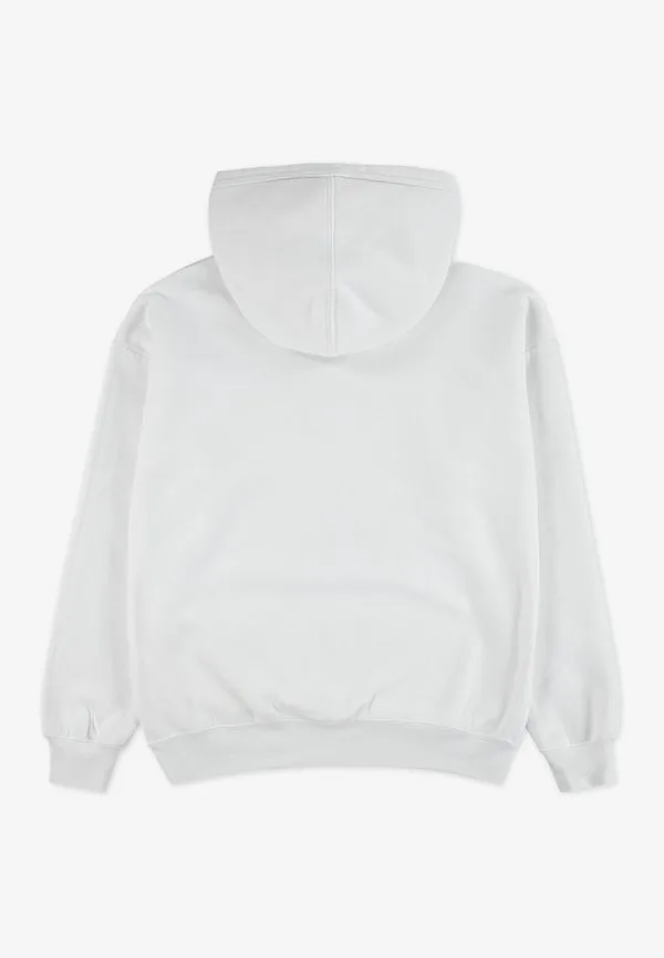 Клубничная толстовка Abercrombie & Fitch, Bright White — фото 2