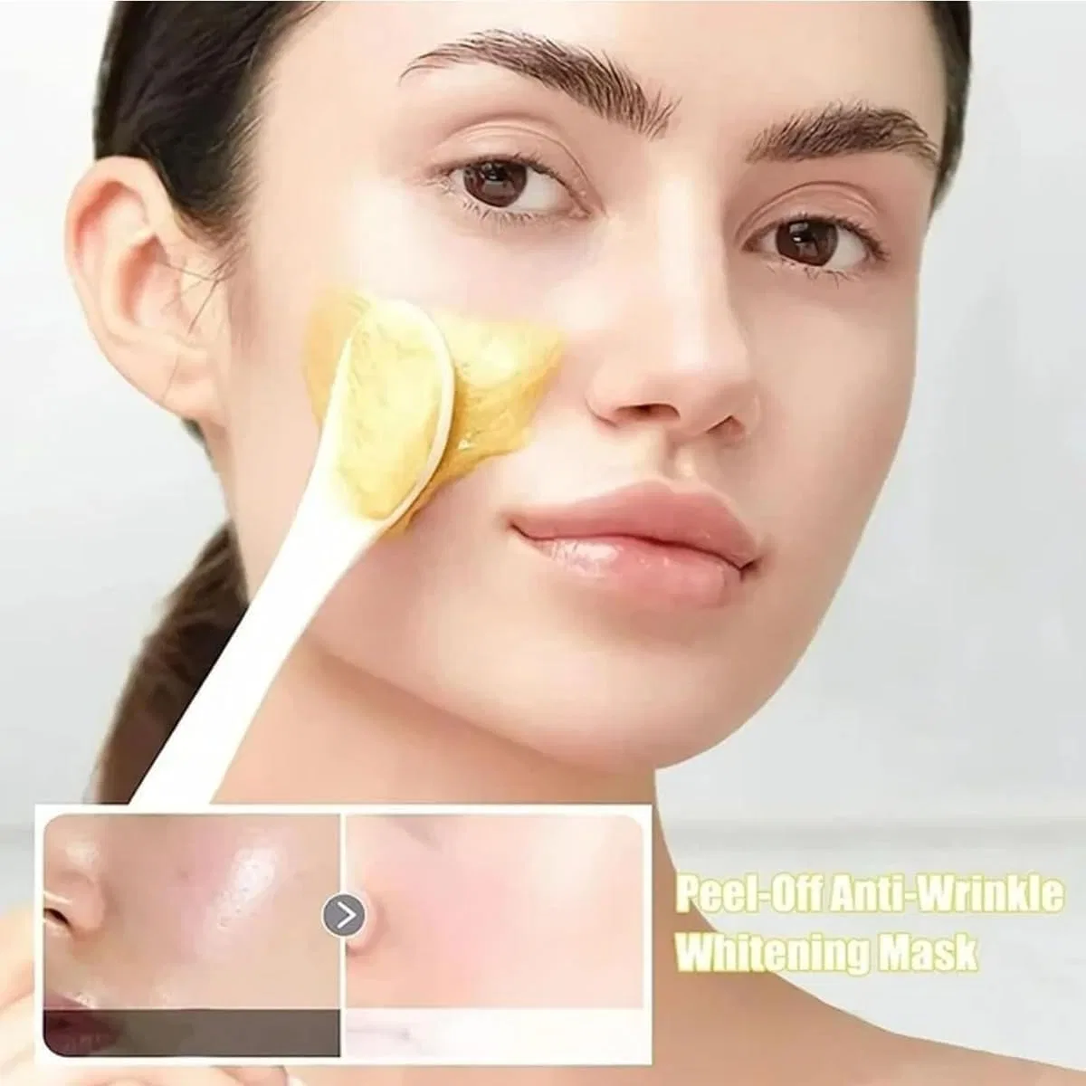 Маска для лица Zehaiwl — Отшелушивающая Gold Foil, 80 мл — фото 2