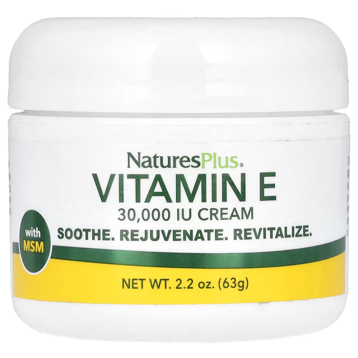 

Крем для рук с витамином Е и МСМ NaturesPlus 30 000 МЕ, 63 г