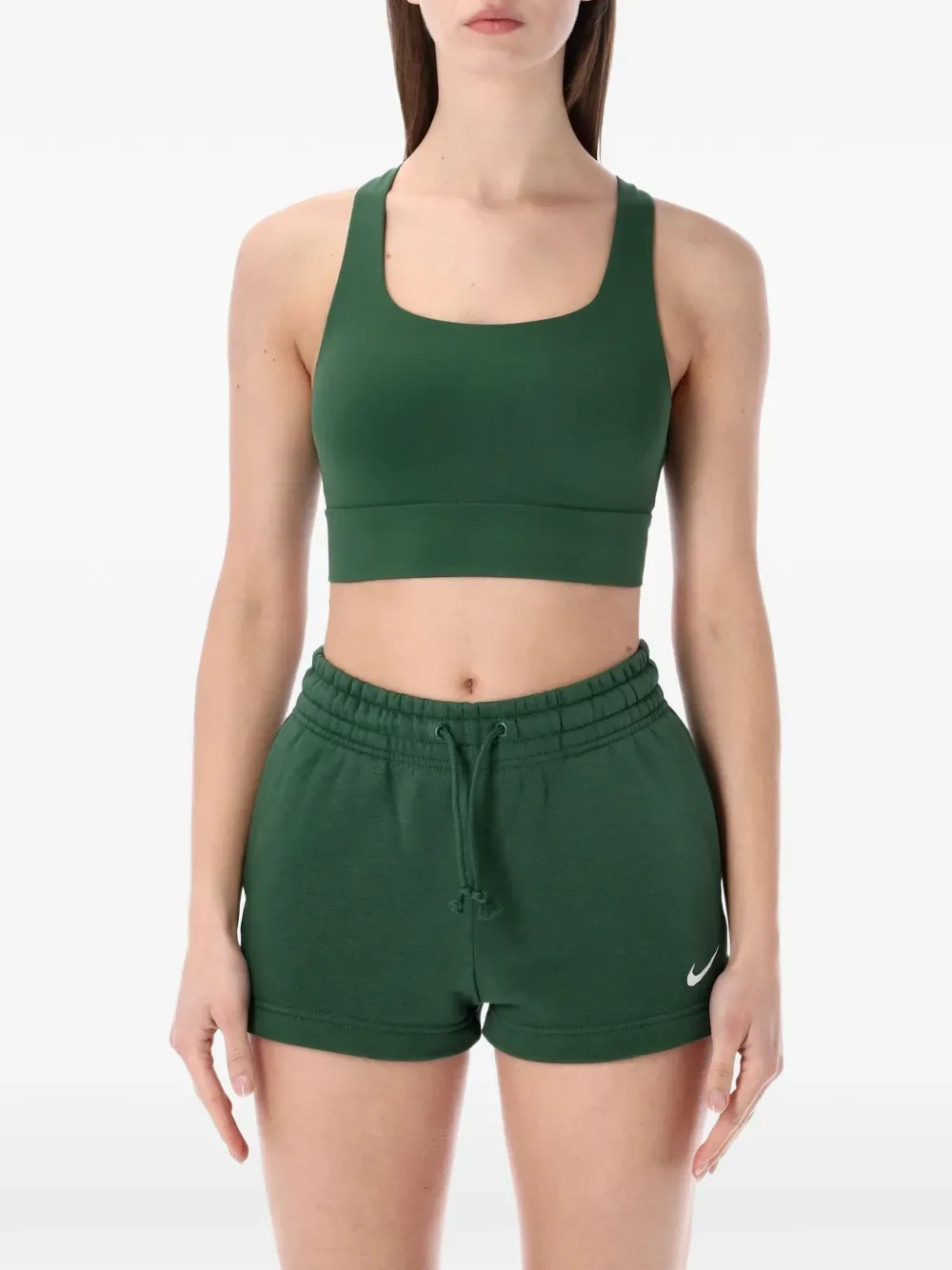 Спортивные бра с вырезами Zenvy Nike, зеленый