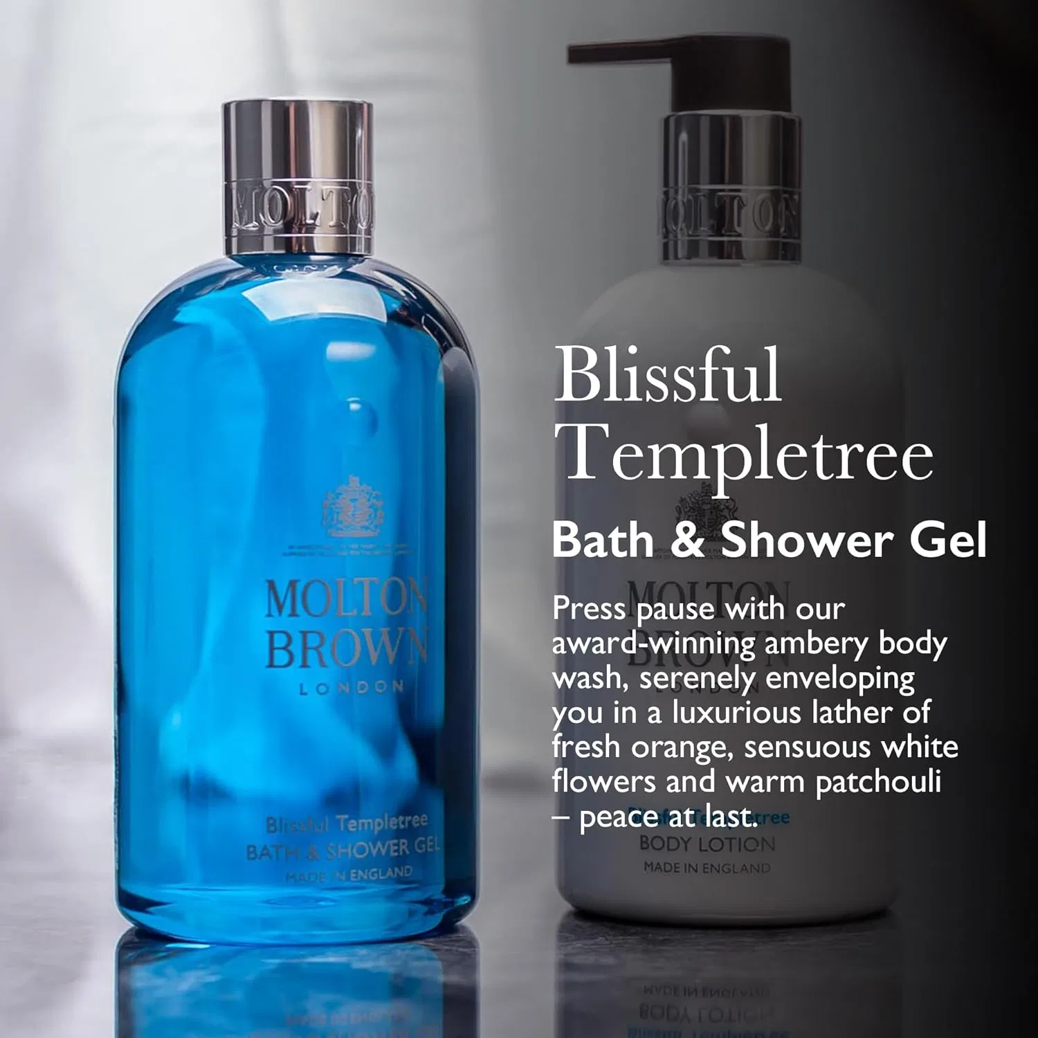 Гель для душа и ванны «Blissful Templetree» 300 мл от Molton Brown Molton Brown — фото 3