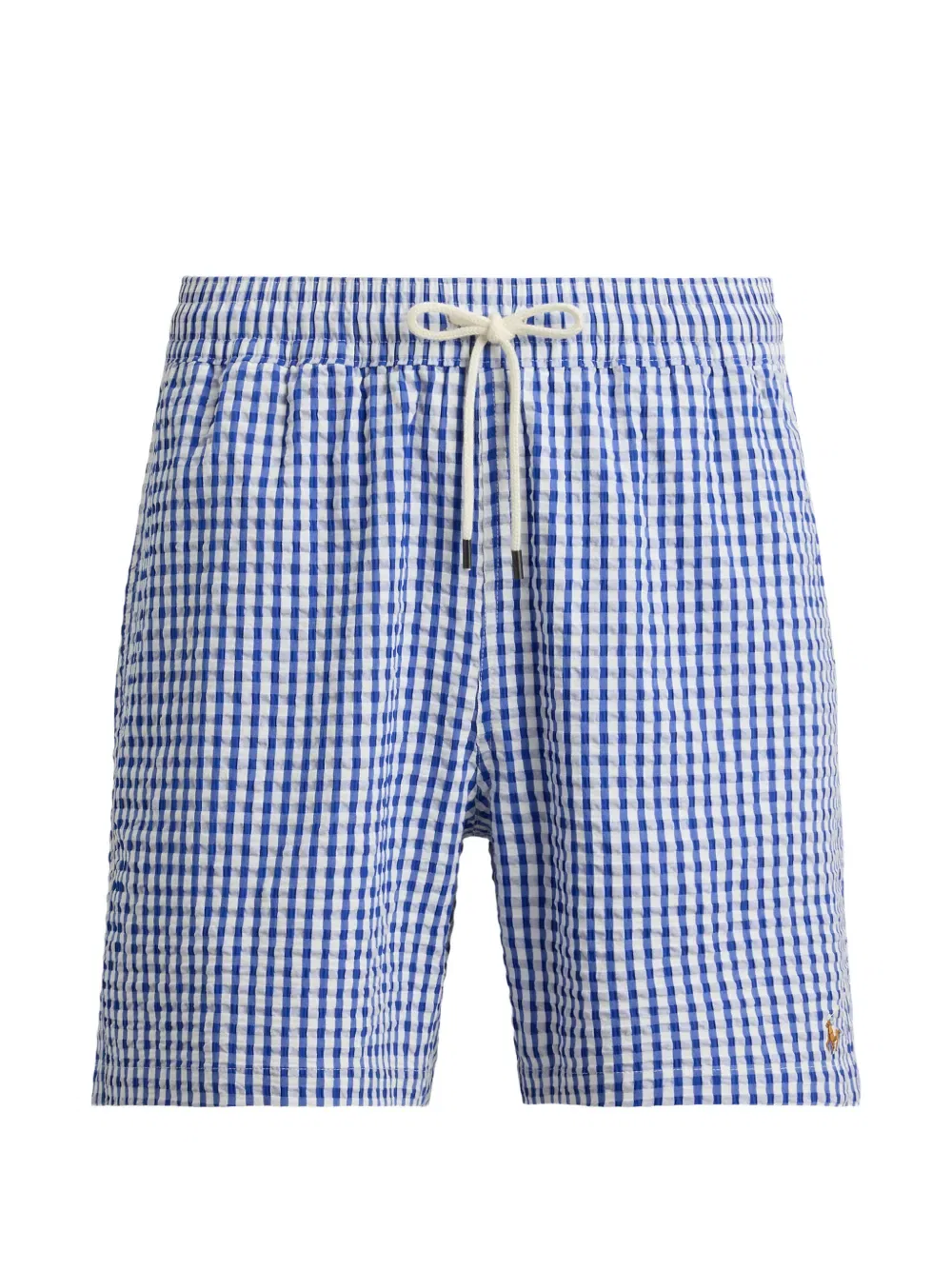 Плавки в клетку на завязках Polo Ralph Lauren, синий