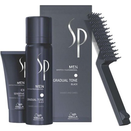 

Wella Sp Men Черная пена Gradual Tone 60 мл + 30 мл, System Professional