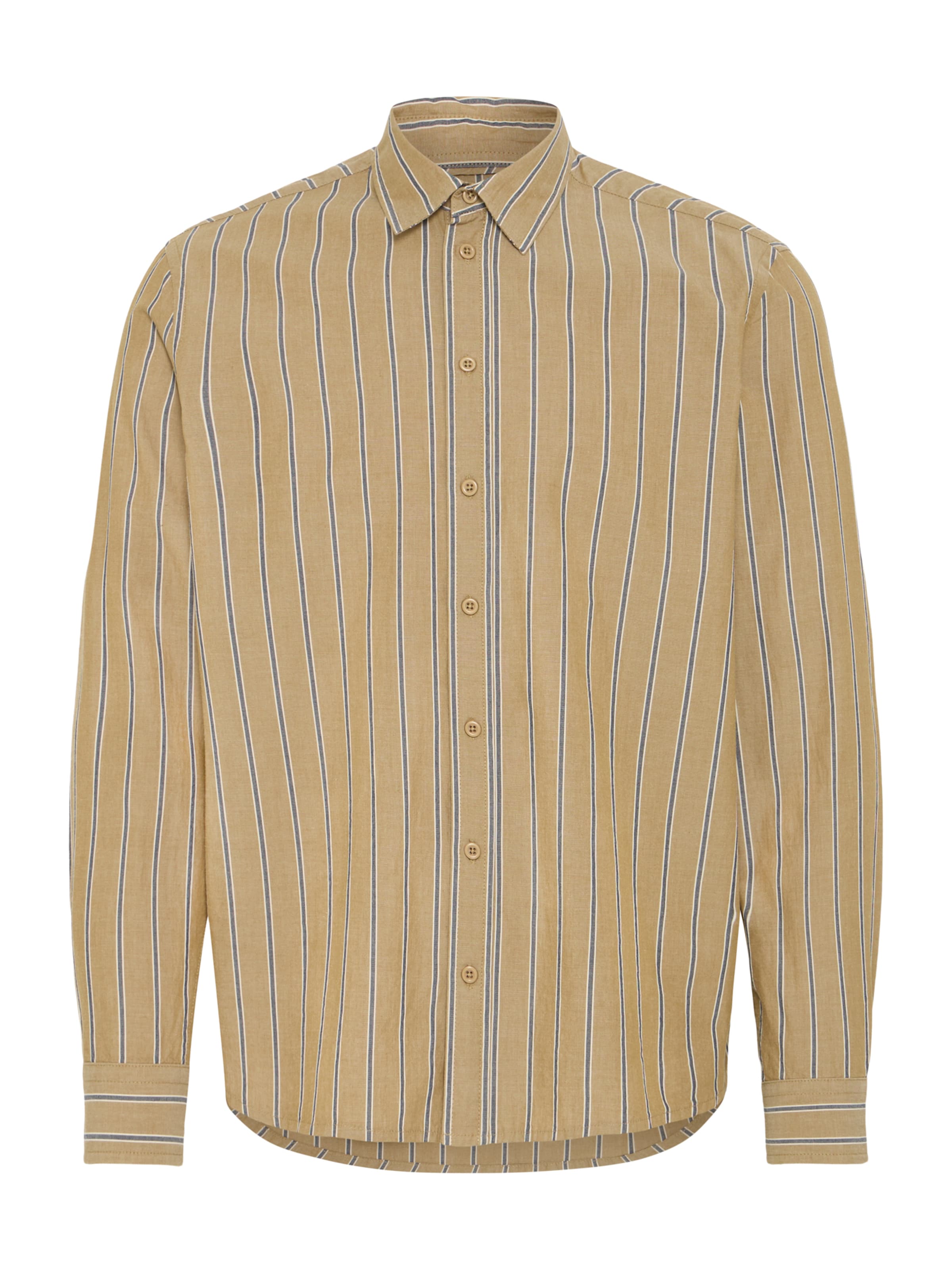 

BLEND Оливковая рубашка 'BHDAVENSHIRT' Regular Fit на пуговицах