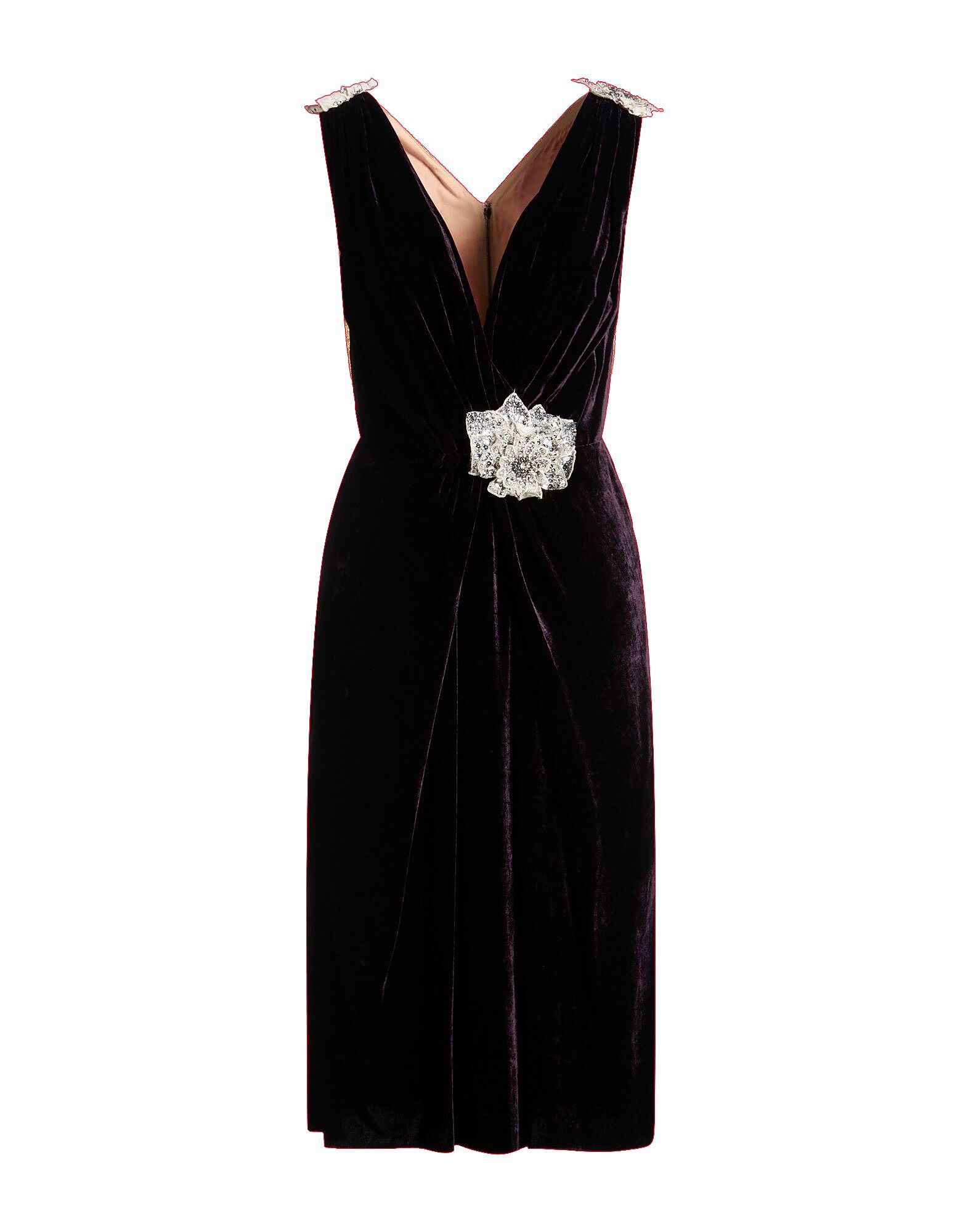 

Платье миди Dolce&Gabbana, темно-фиолетовый