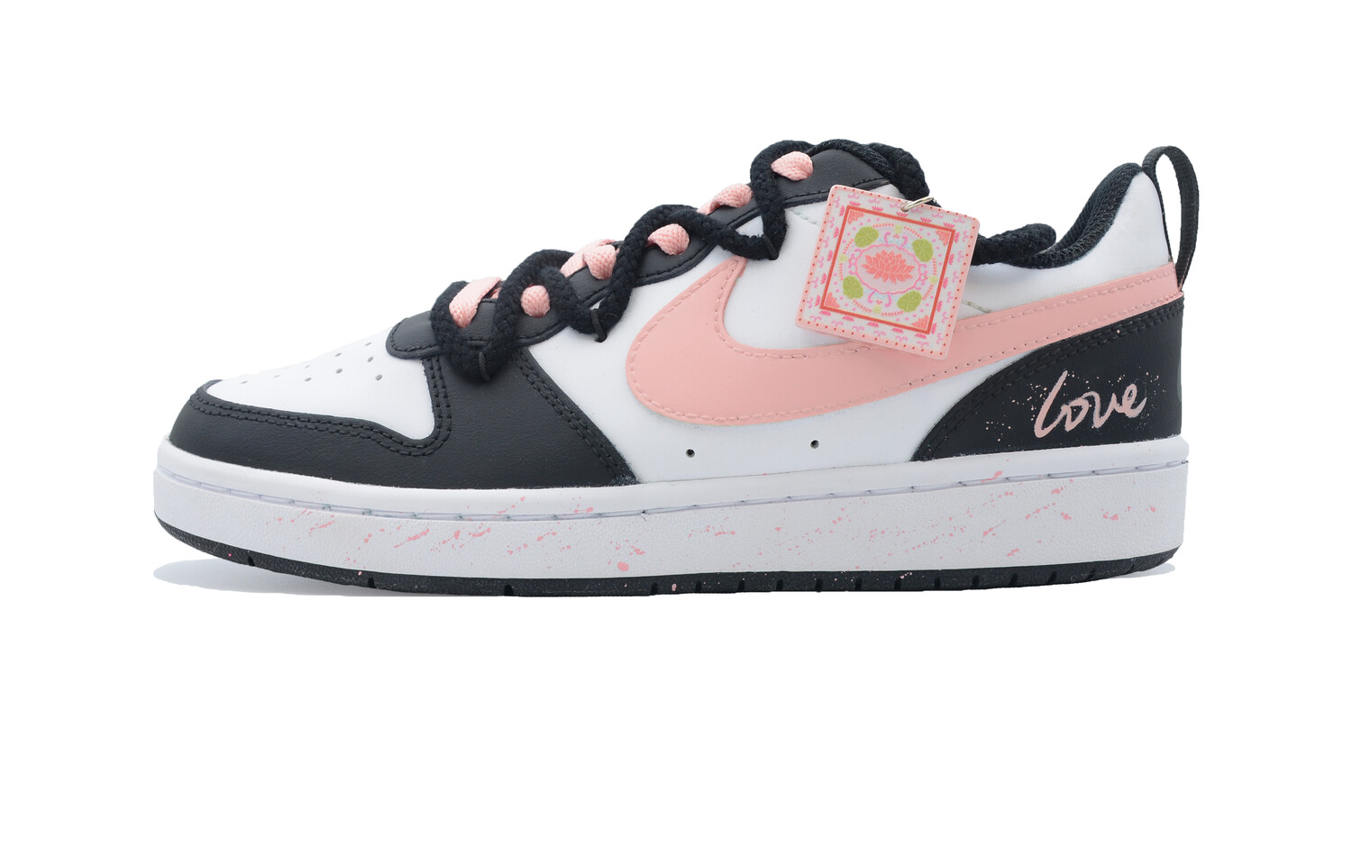 

Кроссовки Nike Skateboarding Shoes Women's Low-top Black, цвет Lotus Color