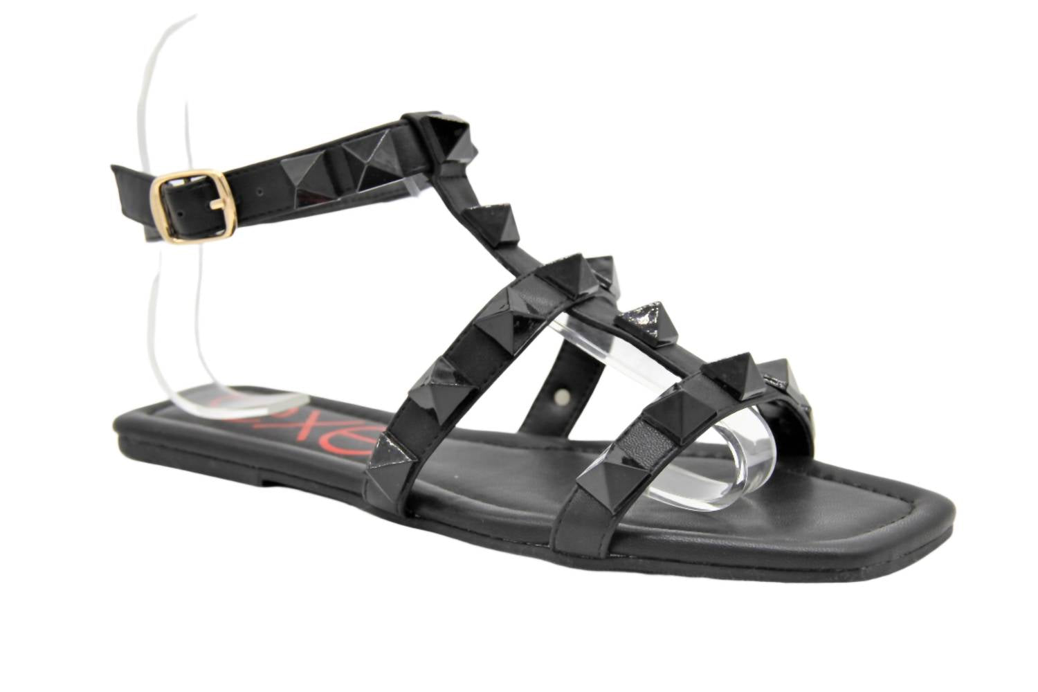 Women's L2269-2781 Flat Sandal In Black Exe