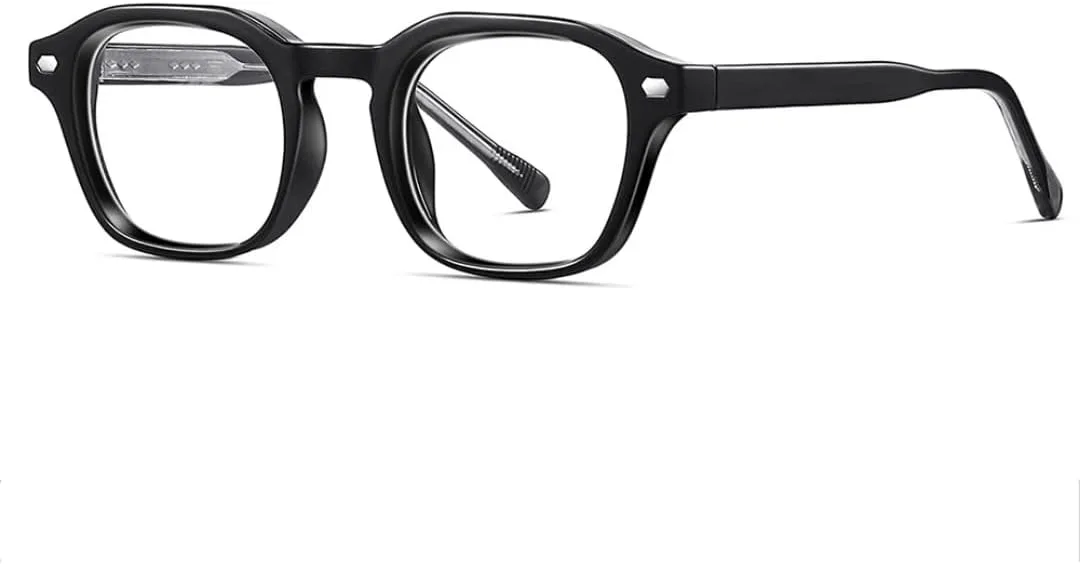 

Ретро-модные солнцезащитные очки для женщин и мужчин, классический винтажный стиль, защита от УФ-излучения UV400, для активного отдыха VFDHN, Black Clear