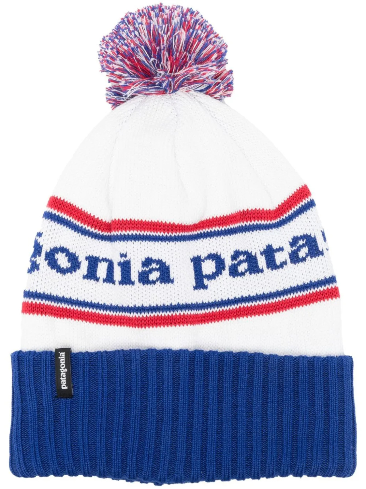 

Шапка бини с логотипом Patagonia, синий