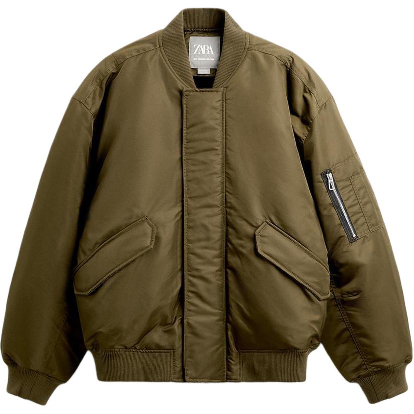 

Куртка мужская хаки ZARA